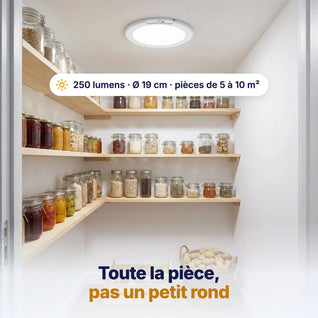Plafonnier LED à Détecteur de Mouvement