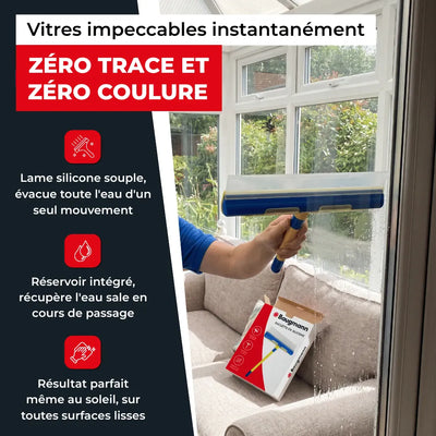 Raclette à vitres en silicone
