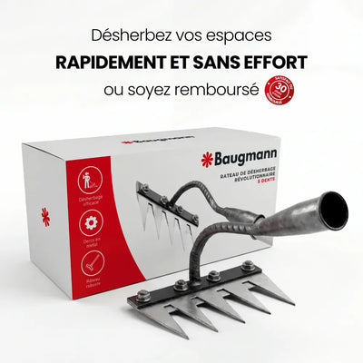 Râteau de désherbage révolutionnaire