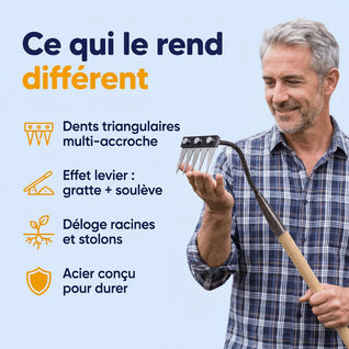 Râteau de Désherbage Révolutionnaire
