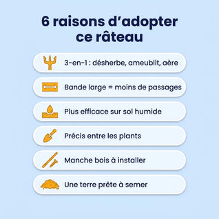 Râteau de Désherbage Révolutionnaire