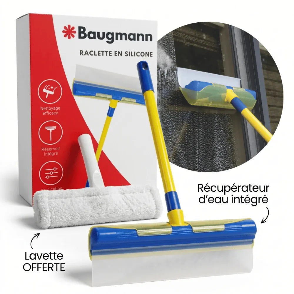 Raclette à vitres en silicone