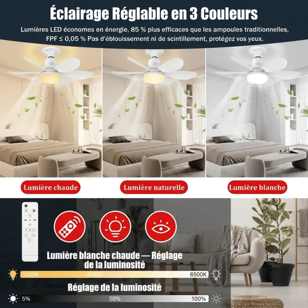 Ventilateur de plafond