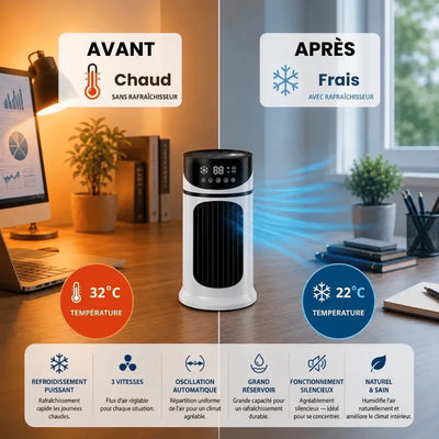 Rafraîchisseur d'air portable