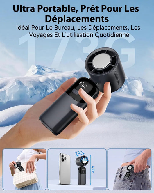 Ventilateur portable turbo