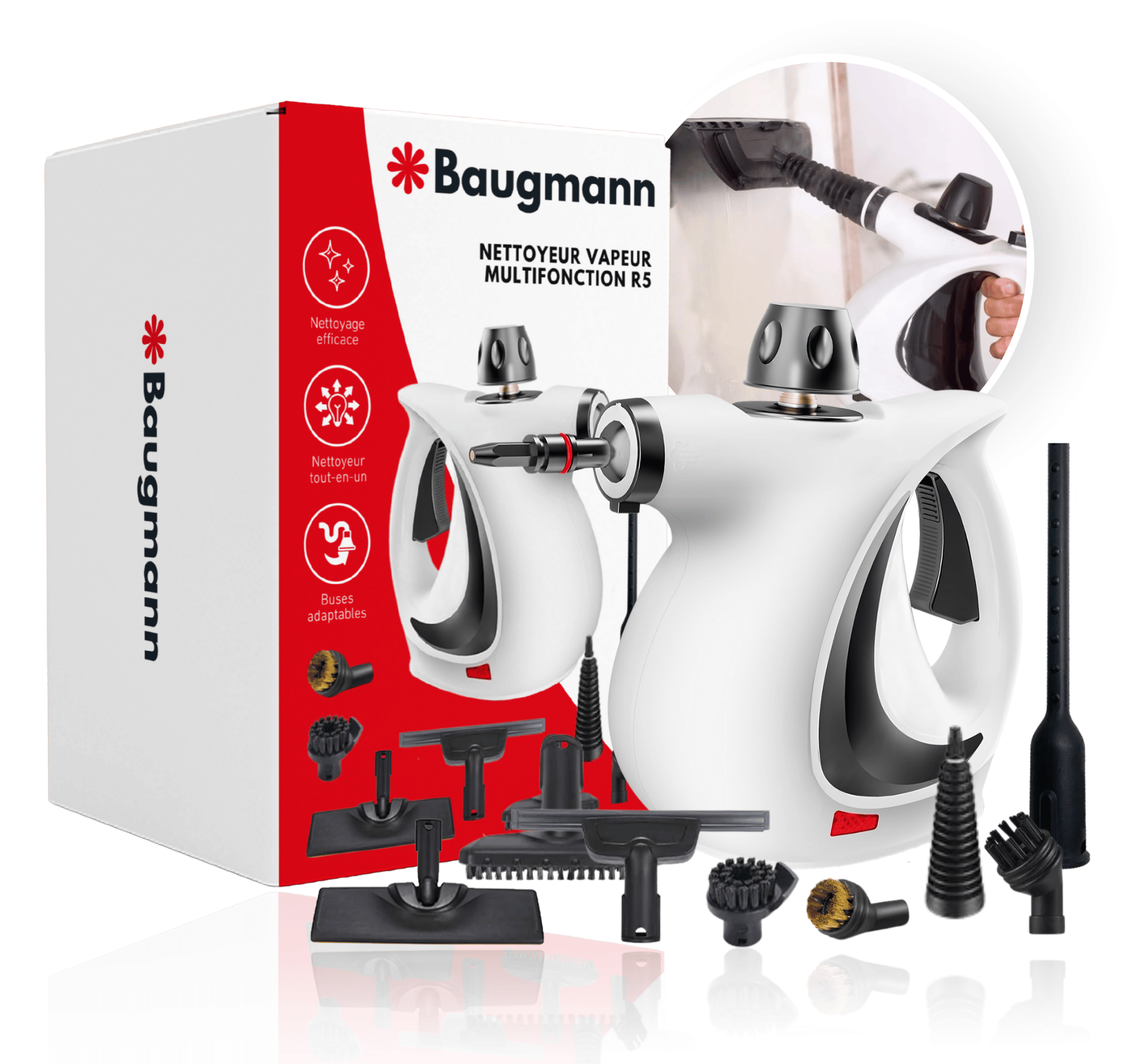 Nettoyeur vapeur multifonction R5