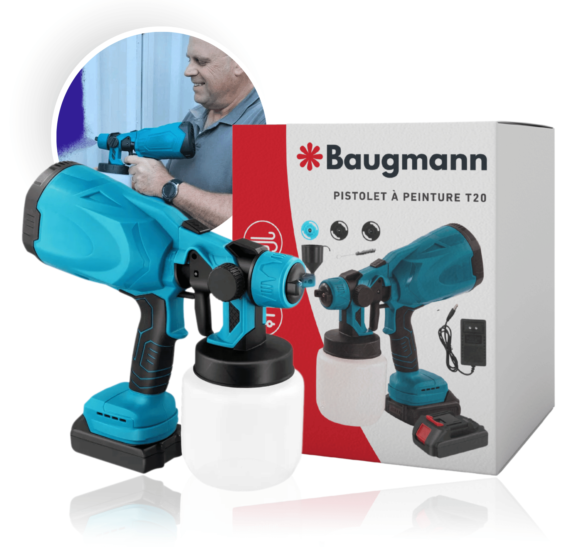 Pistolet à peinture T20