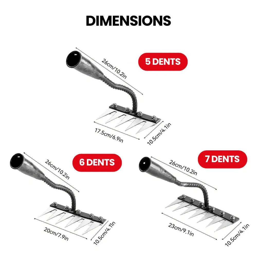 Râteau de désherbage révolutionnaire