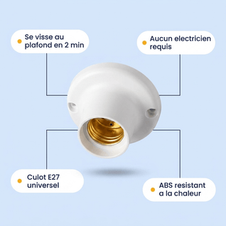 Culot E27 universel