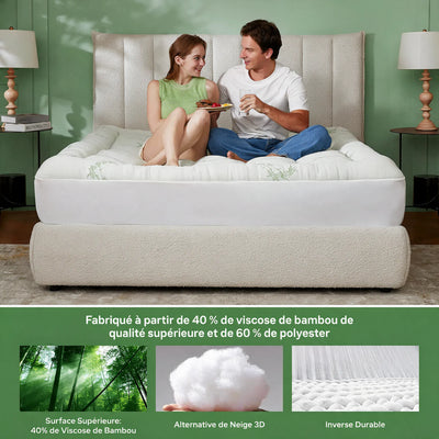 40 pour cent de viscose de bambou