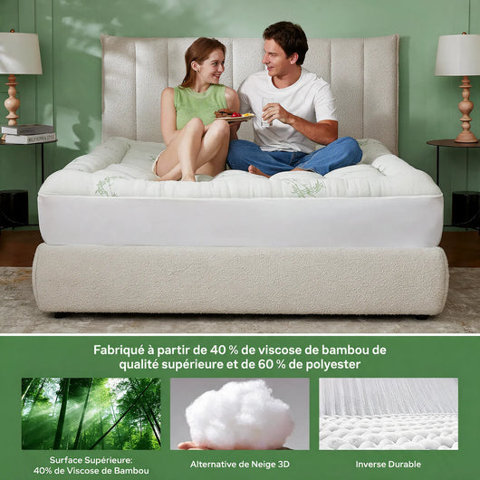 40 pour cent de viscose de bambou