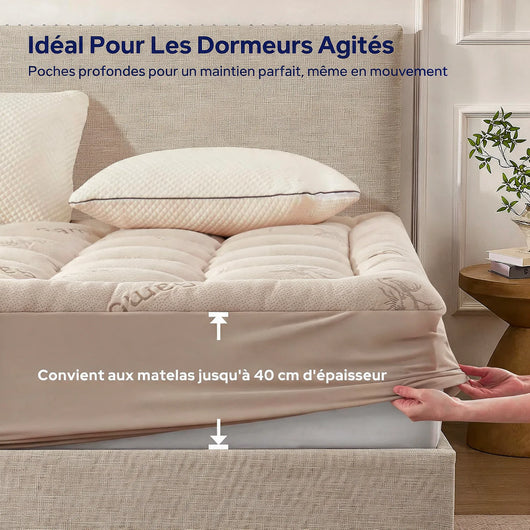 Il reste en place, matelas jusqu a 40 cm